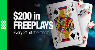 888Casino Freeplays