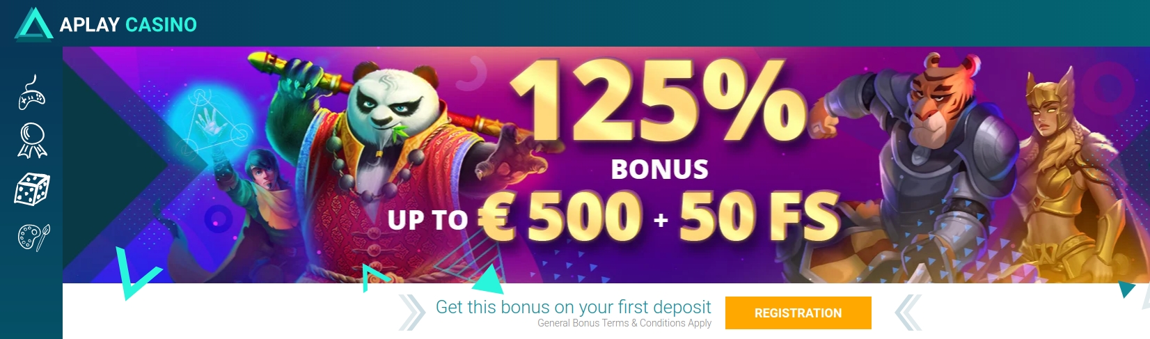 Aplay Casino Welcome Pack
