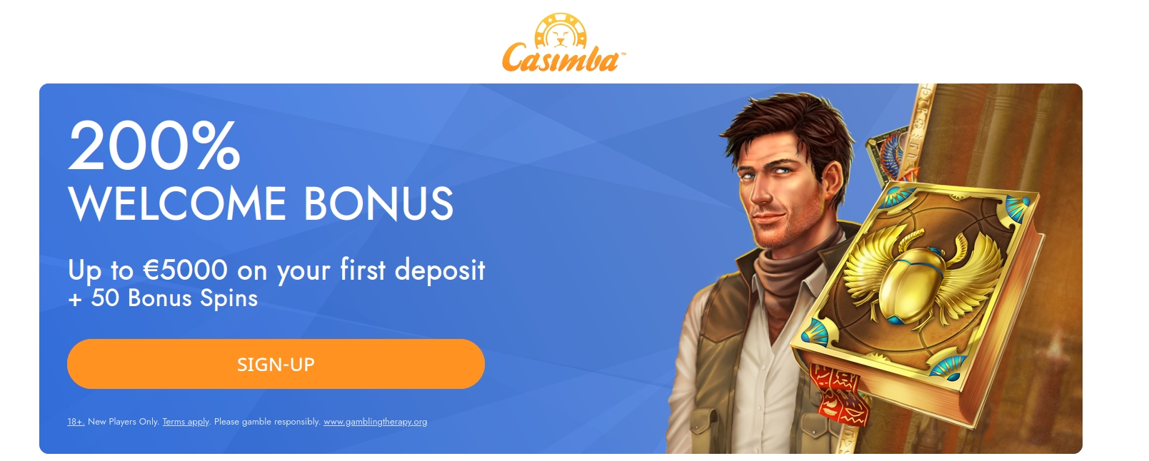 Casimba Casino Willkommenspaket