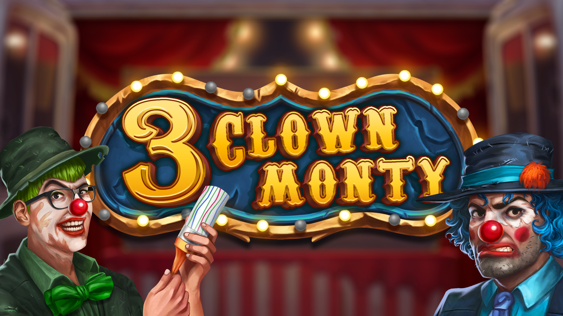 3 Clown Monty Slot von Play`n GO