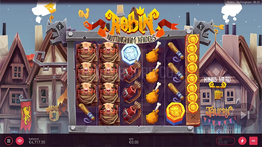 Robin Nottingham Raiders Slot by Yggdrasil